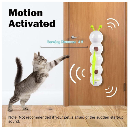 Gusano interactivo para gatos